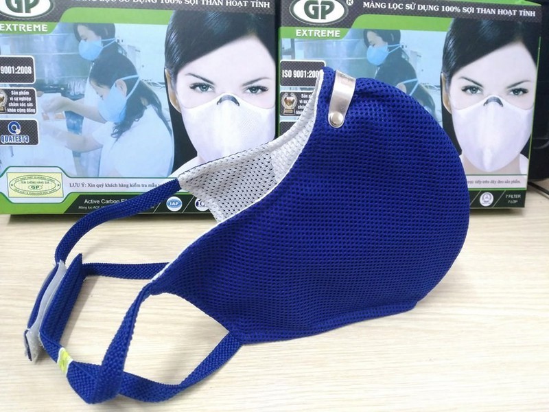 Khẩu trang GP 7 lớp màn lọc than hoạt tính