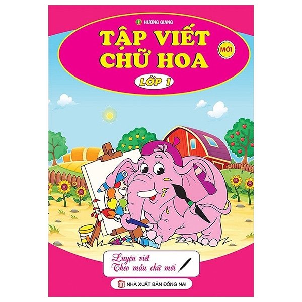 Fahasa - tập viết chữ hoa lớp 1