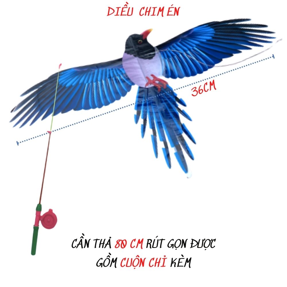 Diều có tay cầm- diều thả dây cho trẻ em mùa hè cao cấp - đồ chơi hot cho mùa hè