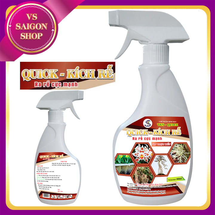 QUICK - KÍCH RỄ Chai 500ml: RA RỄ CỰC MẠNH