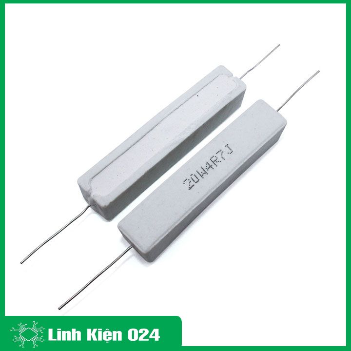 Điện trở công suất 20W 5% ( trở sứ ) nhiều giá trị