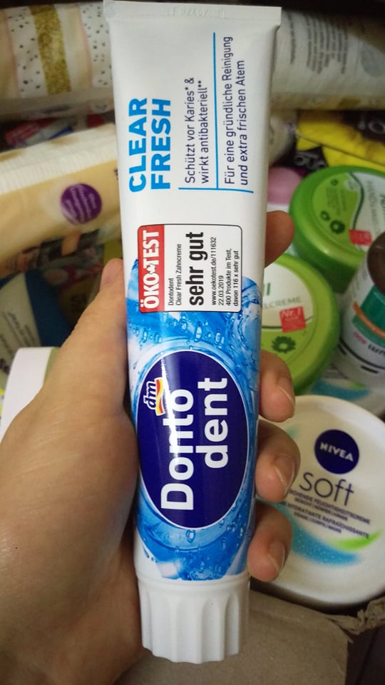 Kem đánh răng trắng răng Dontodent nội địa Đức