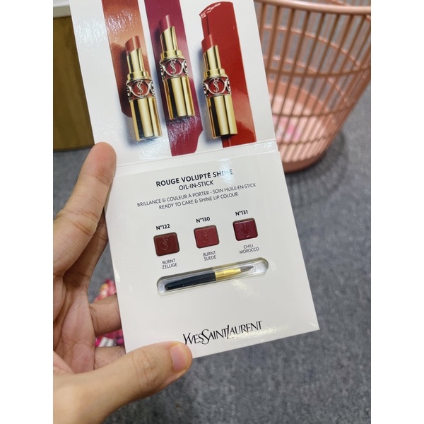 MẪU THỬ - SAMPLE SON HIGHEND CÁC HÃNG ( LIP SAMPLE )