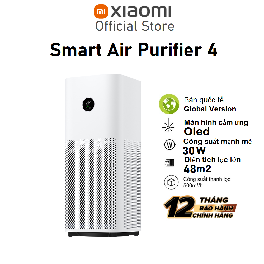 Xiaomi smart air purifier 4 Edition International-authentic