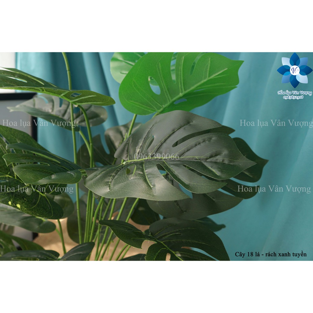 Cây Giả Cây 18 Lá Cỡ To 70Cm