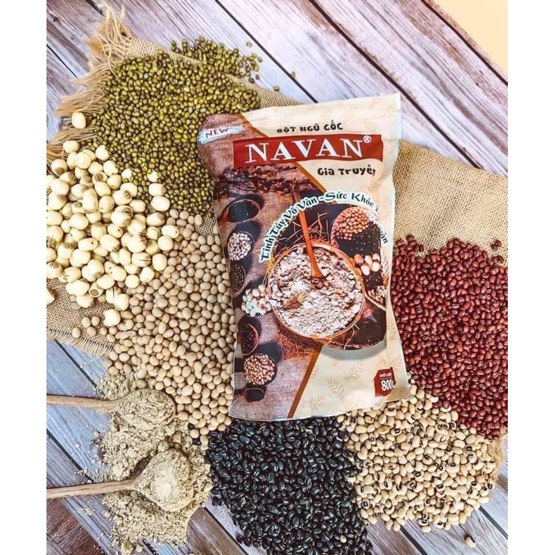 [Chính Hãng] Bột Ngũ Cốc Navan 800G
