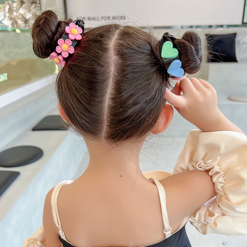 Bộ 3 Kẹp Tóc Đuôi Ngựa Dễ Thương