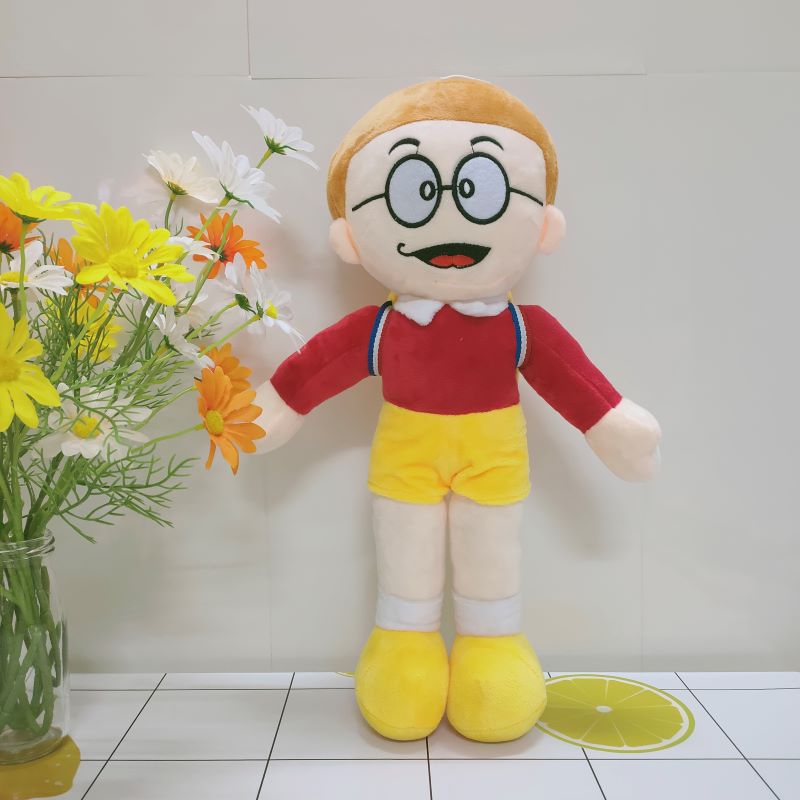 Gấu Xuka, Nobita, Shizuka 40cm nhiều màu gấu bông hoạt hình doremon mẫu mới