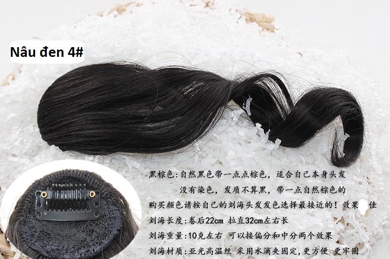Tóc mái xoăn dài 2 bên M13, tóc giả nữ Sỉ 30k/1 cặp