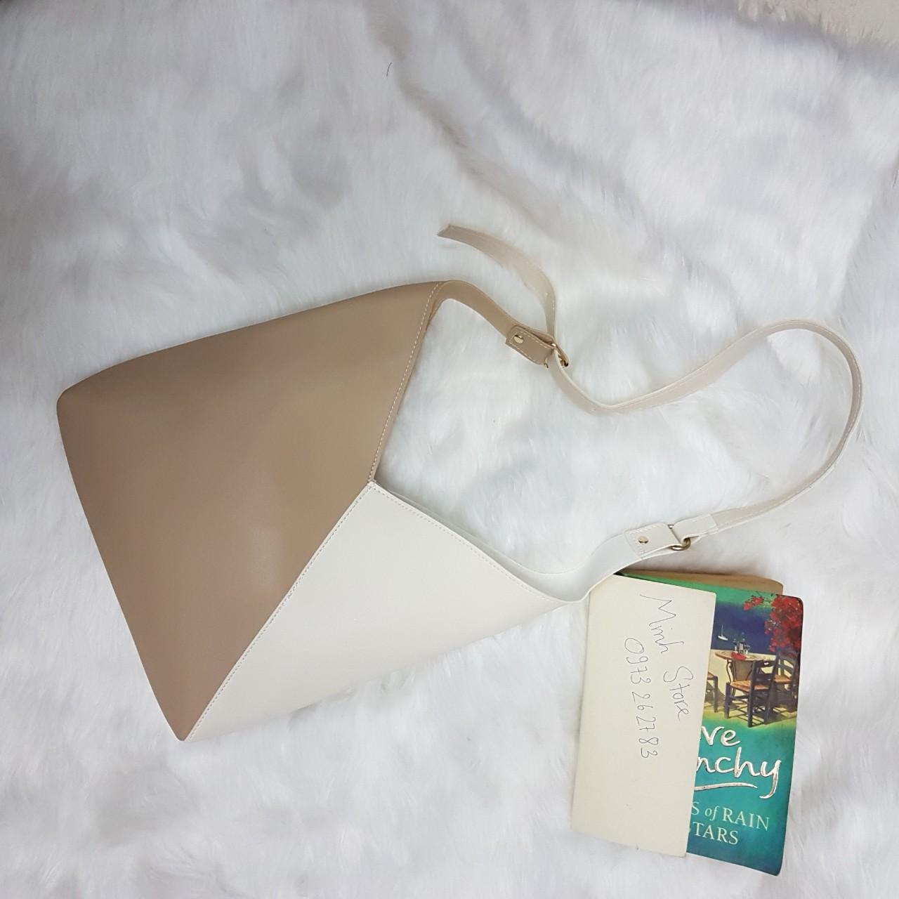 Túi da Cut - Out Bag phong cách Hàn trẻ trung