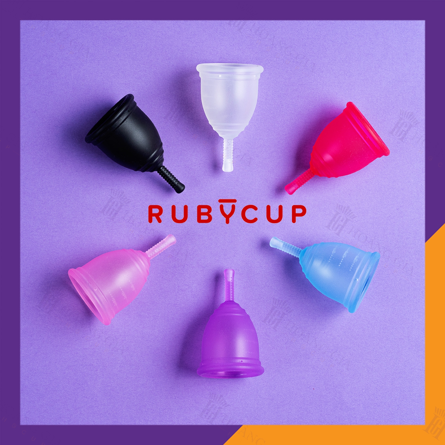 Cốc nguyệt san Ruby cup (Hàng chính hãng, thương hiệu Anh) - RubyCup Menstrual Cup