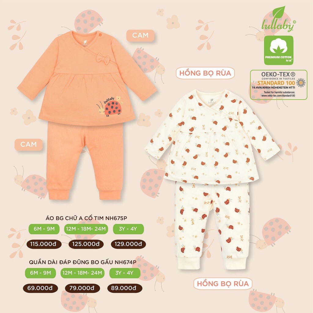 Bộ thu đông dài tay Bé trai/Gái [Lullaby Sale]