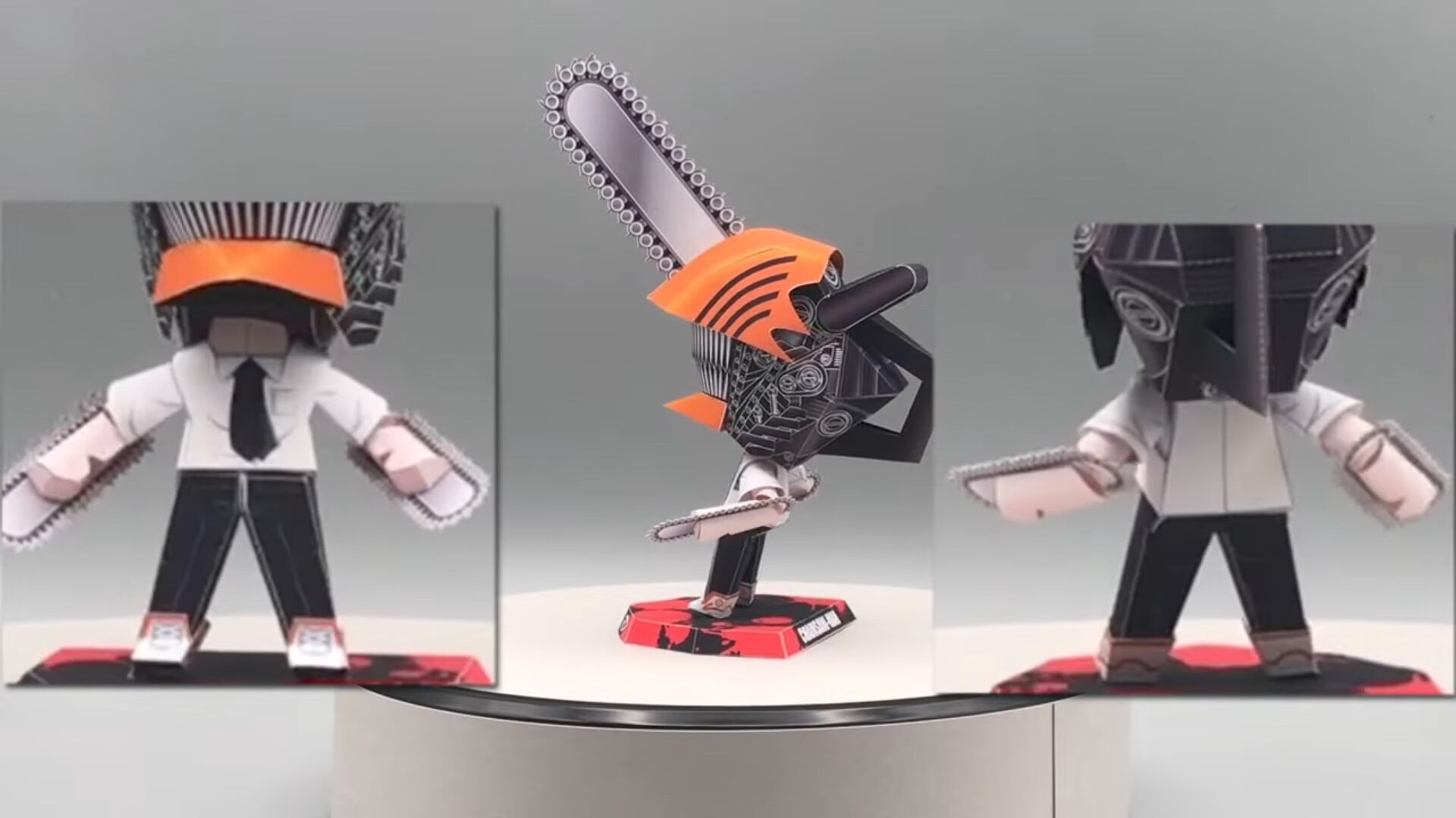 Mô hình giấy Anime (Chainsaw Man) Chainsaw-Man