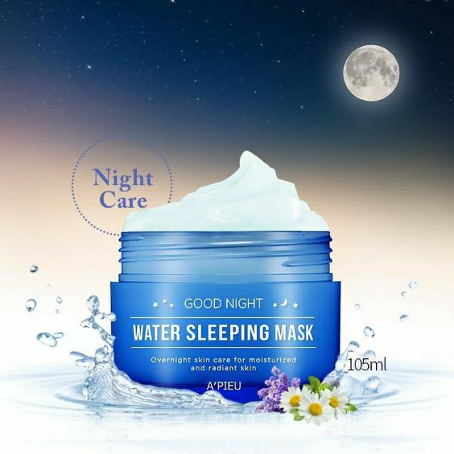 (Chuẩn Auth) Mặt Nạ Ngủ Cấp Nước Apieu Water Sleeping Mask
