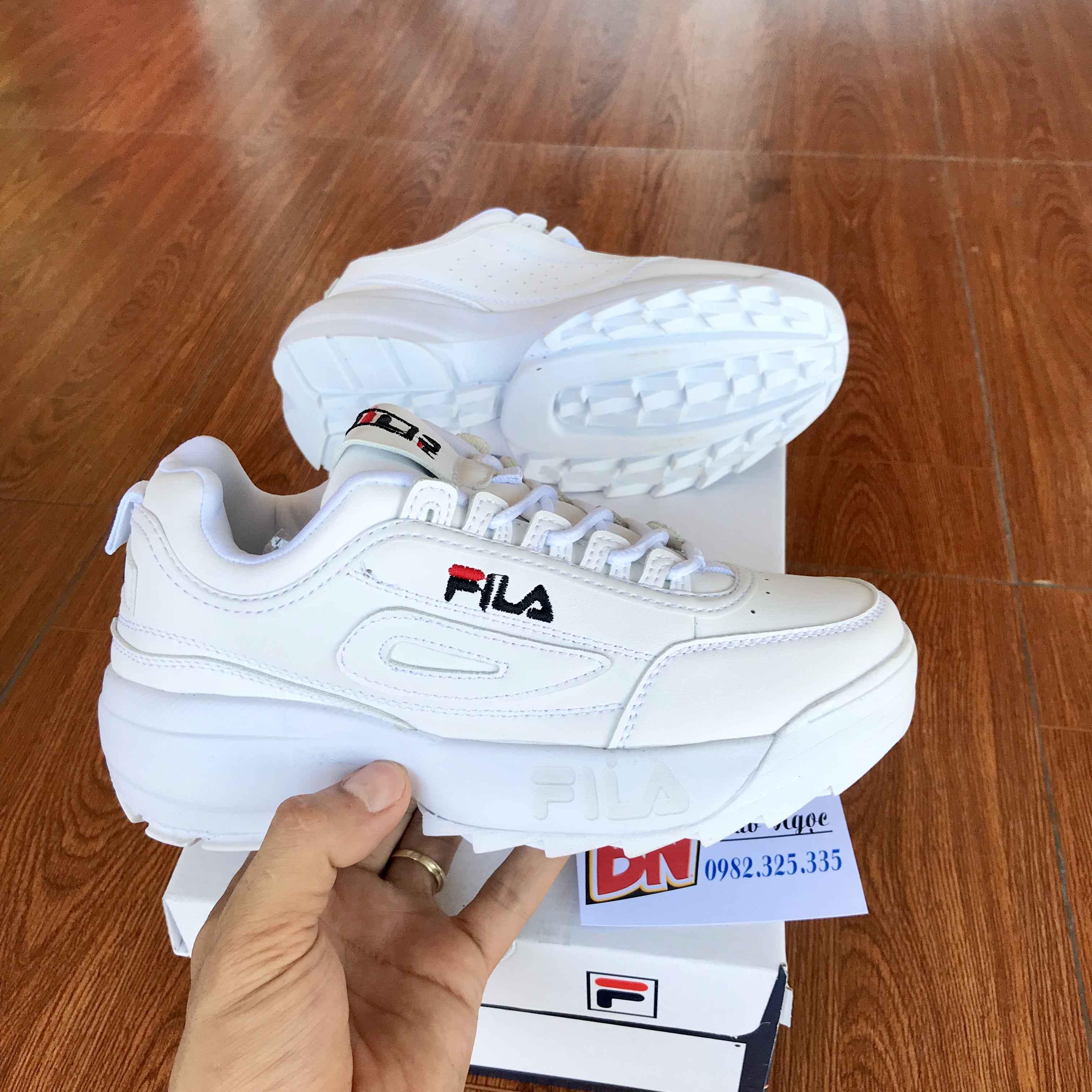 Giày Fila Full Trắng Loại Khá