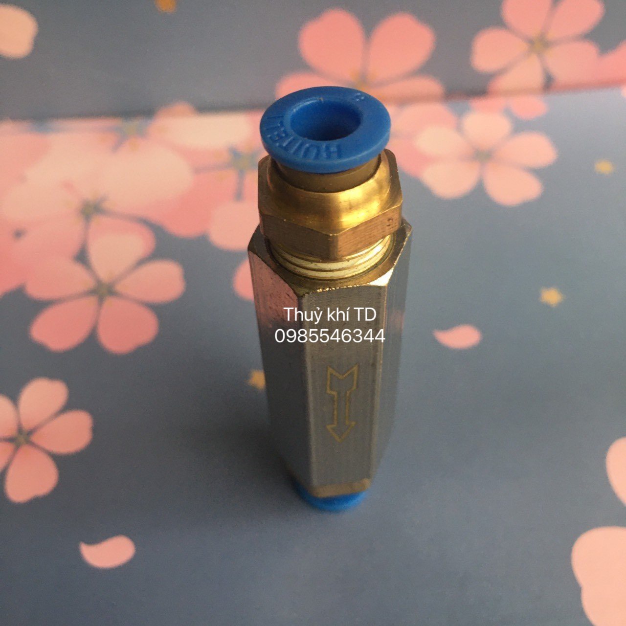 Van 1 Chiều khí nén CV-01/CV-02 (Ren 10mm/Ren 13mm)