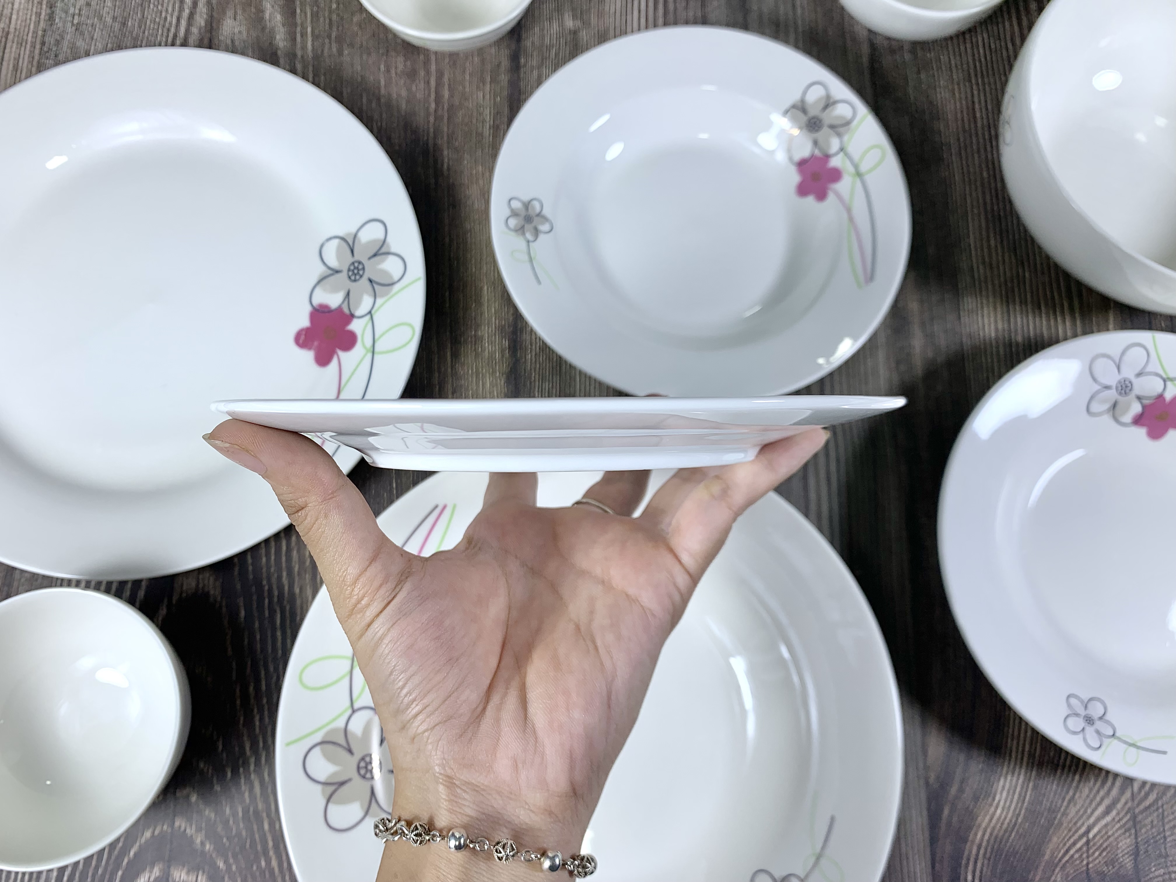 ĐĨA 6 CẠN TP016 SỨ BÁT BẢO CAO CẤP, sINCE_1977