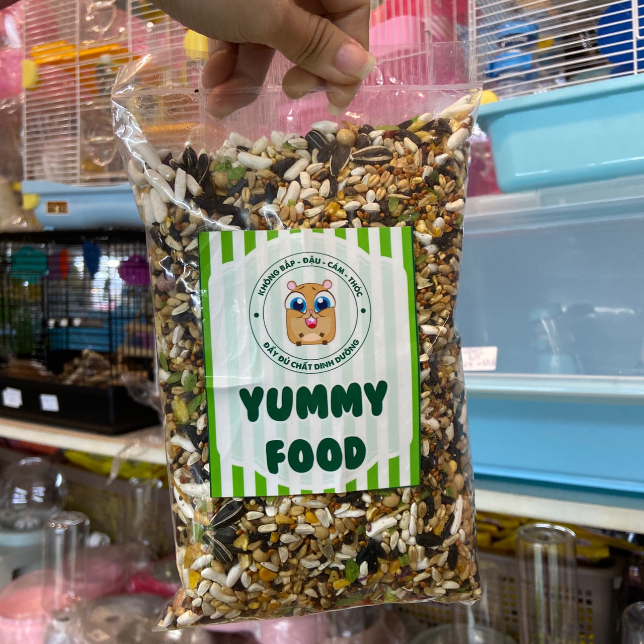 thức ăn ngũ cốc hạt (Normal, Yummy, Big) dành cho mọi loại hamster