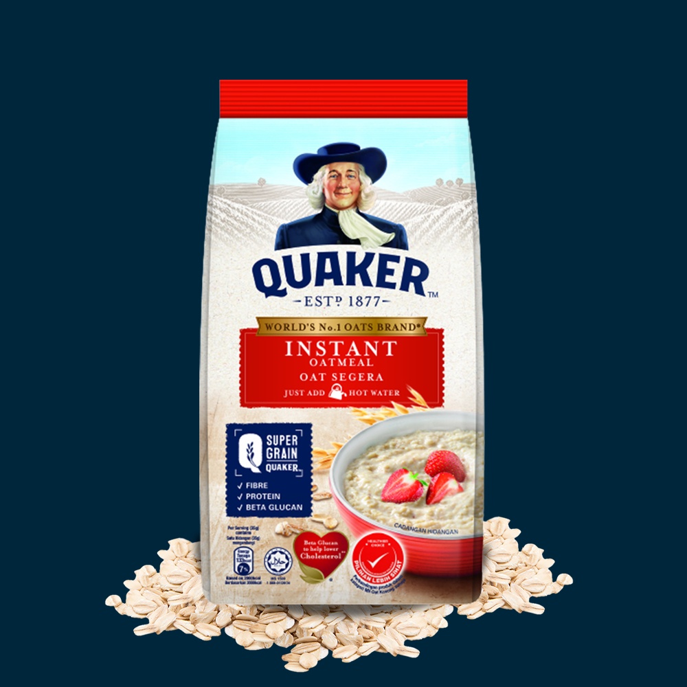 Yến Mạch Ăn Liền Quaker Bịch 1000g/300g