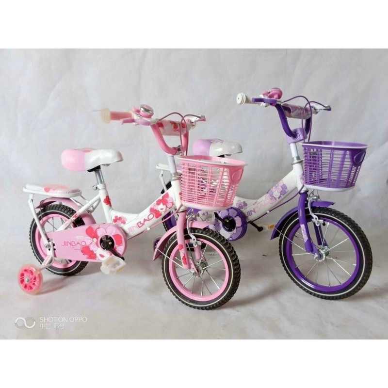 xe đạp bé gái loại 14inch cho bé từ 3-5 tuổi