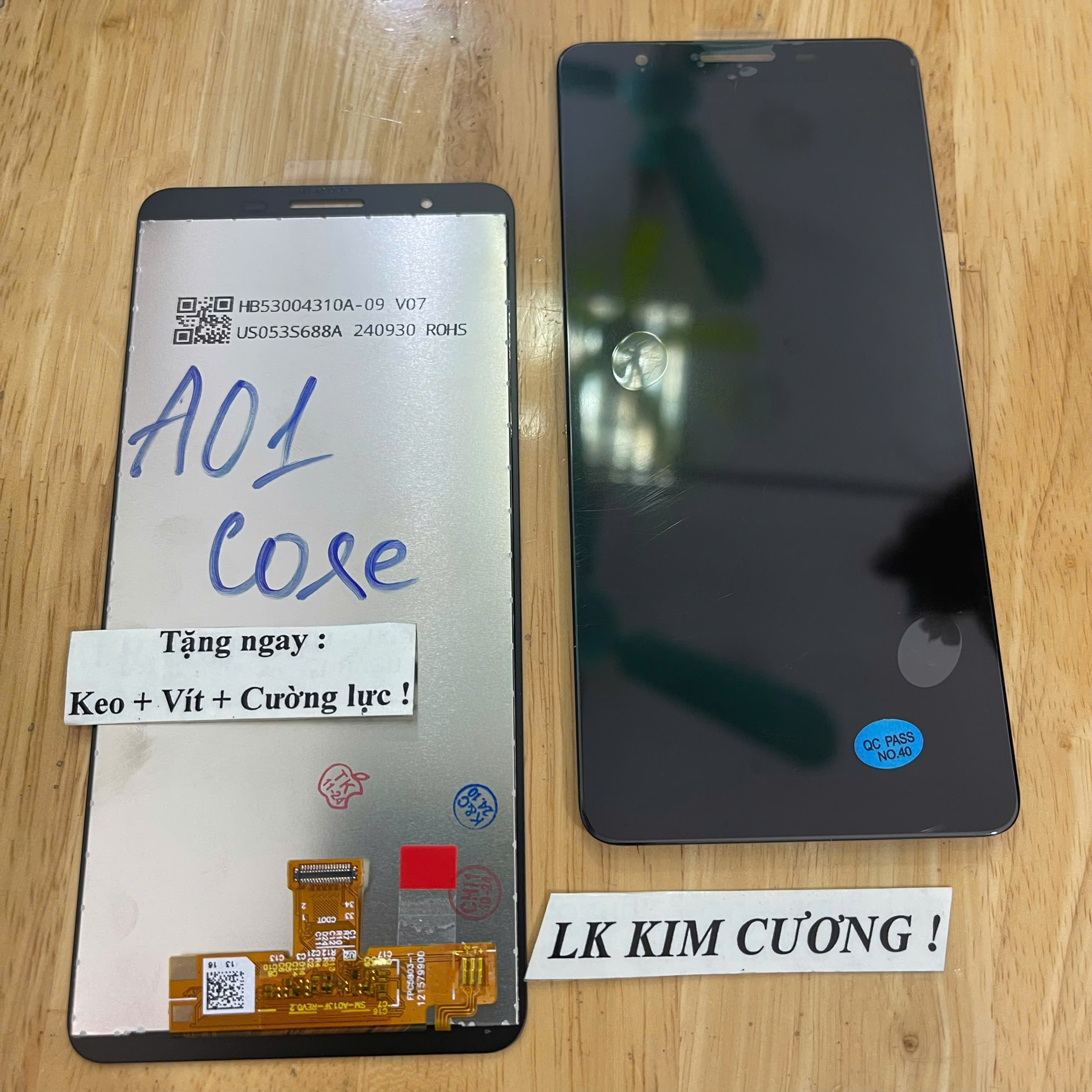 Màn hình thay thế ss A01 CORE / A013