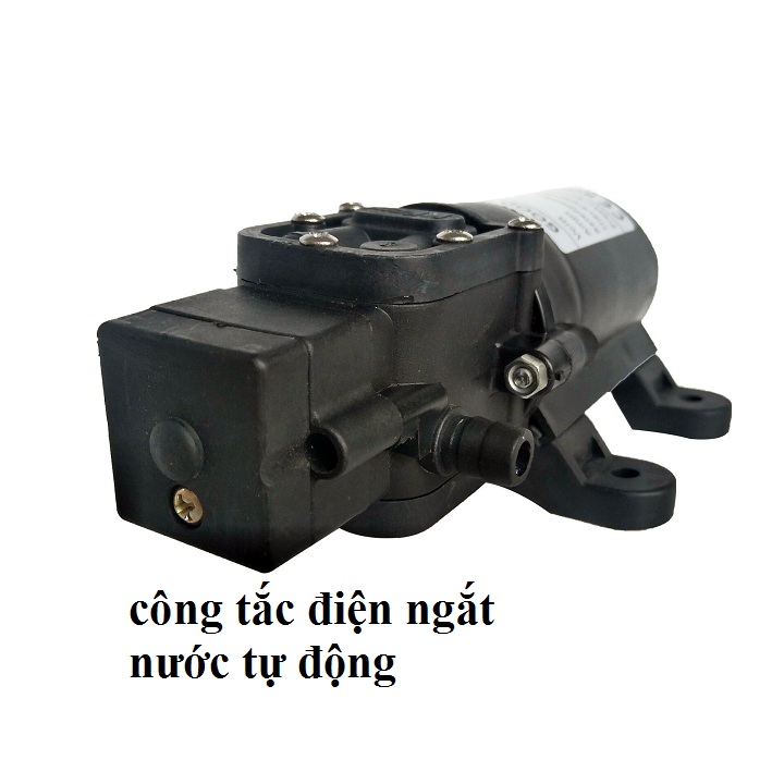 Bơm mini 12V phun sương, rửa xe, tăng áp máy giặt