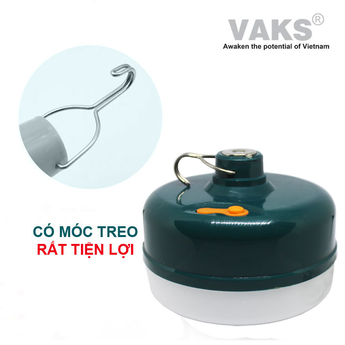 Bóng đèn tích điện 36w có kèm bộ sạc - có móc treo.