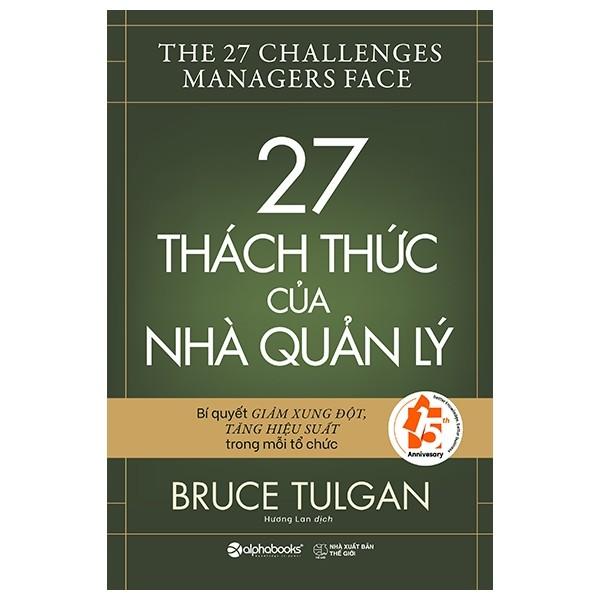 Sách - 27 thách thức của nhà quản lý