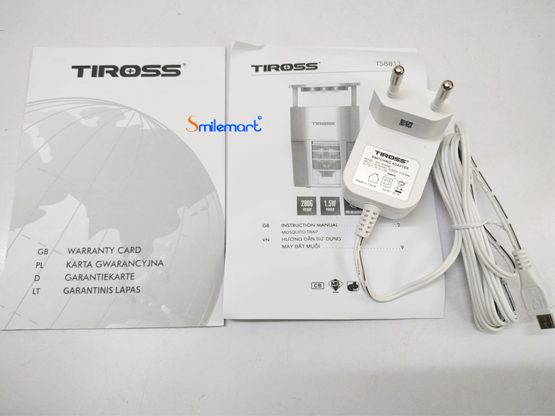 Đèn bắt muỗi Tiross TS8811