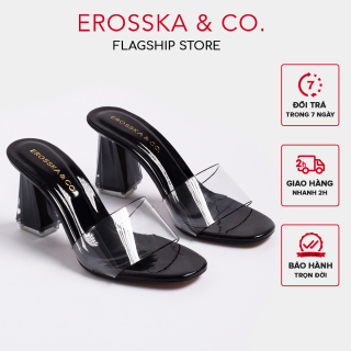 De p nư , de p cao gót Erosska quai trong kiểu dáng đơn giản thời trang thumbnail