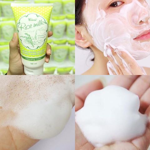 [HCM]SRM gạo Thái Lan dưỡng trắng ngừa mụn