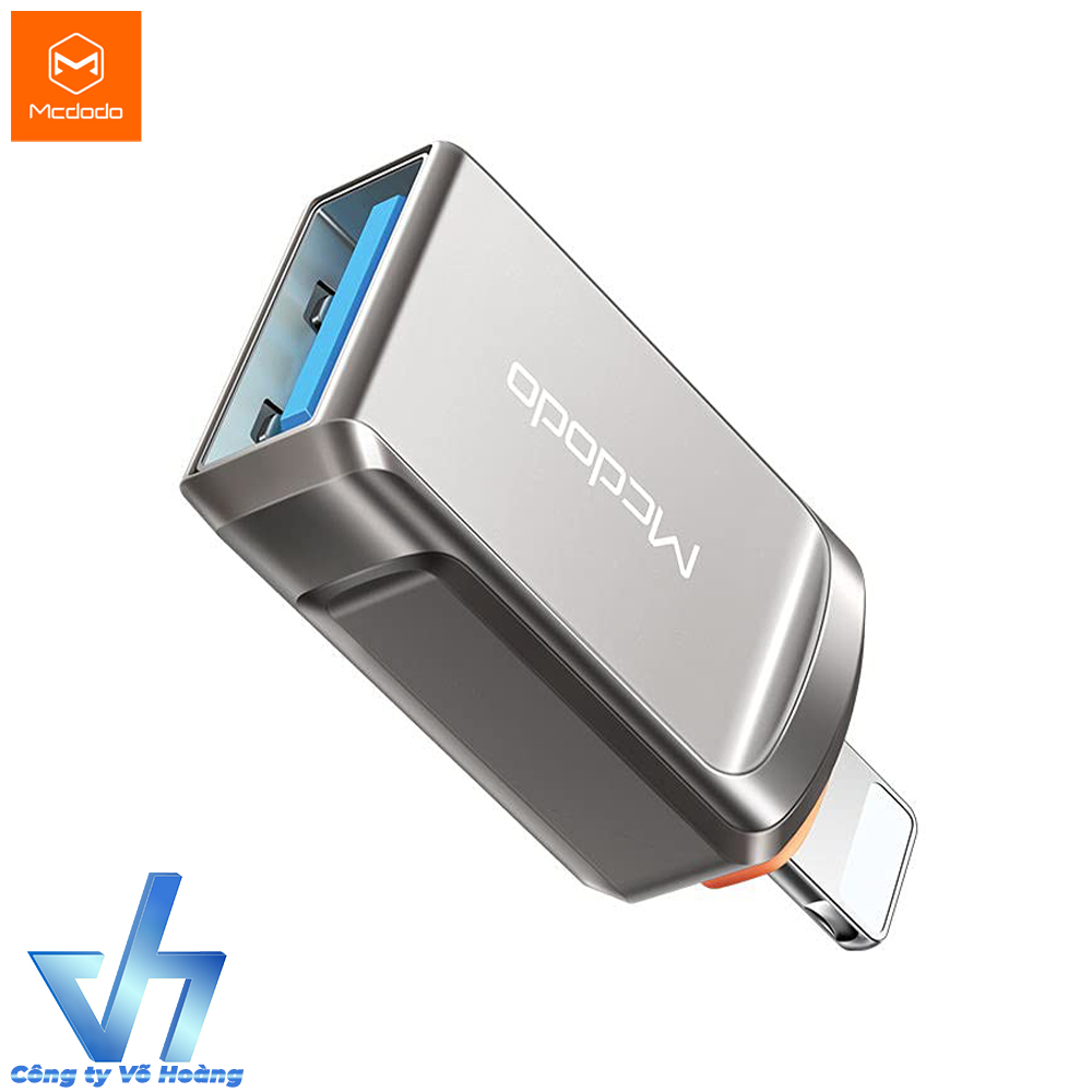 Đầu chuyển OTG Lightning Mcdodo - Dùng cho iPhone iPad cổng lightning