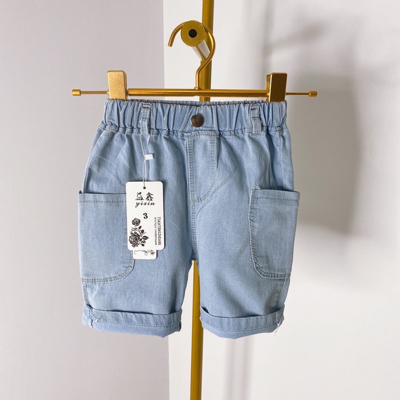 Quần jean mềm bé trai từ 10-40kg❤️quần ngố❤️rẻ vô địch❤️m0016