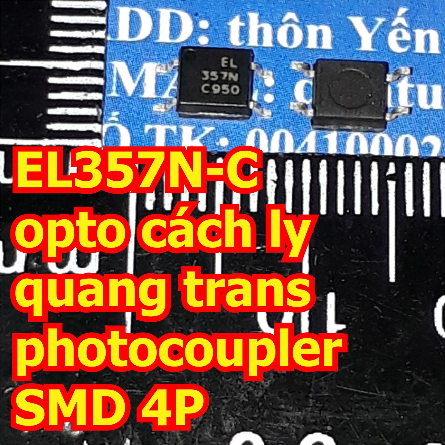10 con el357n-c el357n el357 opto cách ly quang trans photocoupler smd 4p kde6367