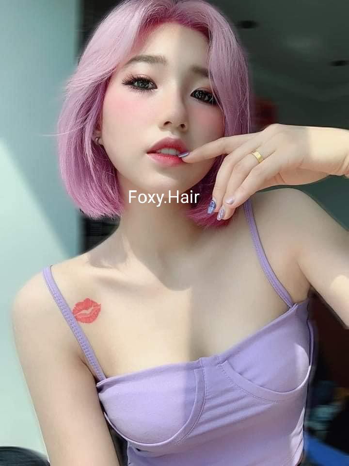 SET THUỐC NHUỘM TÓC MÀU TÍM KHÓI (KÈM OXI)