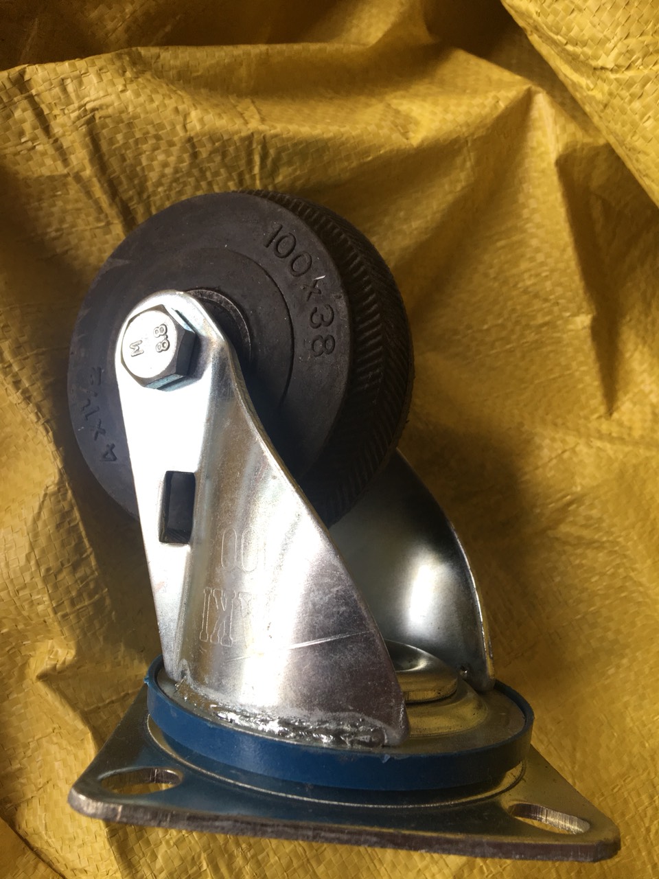 Bánh xe cao su 100 và 125