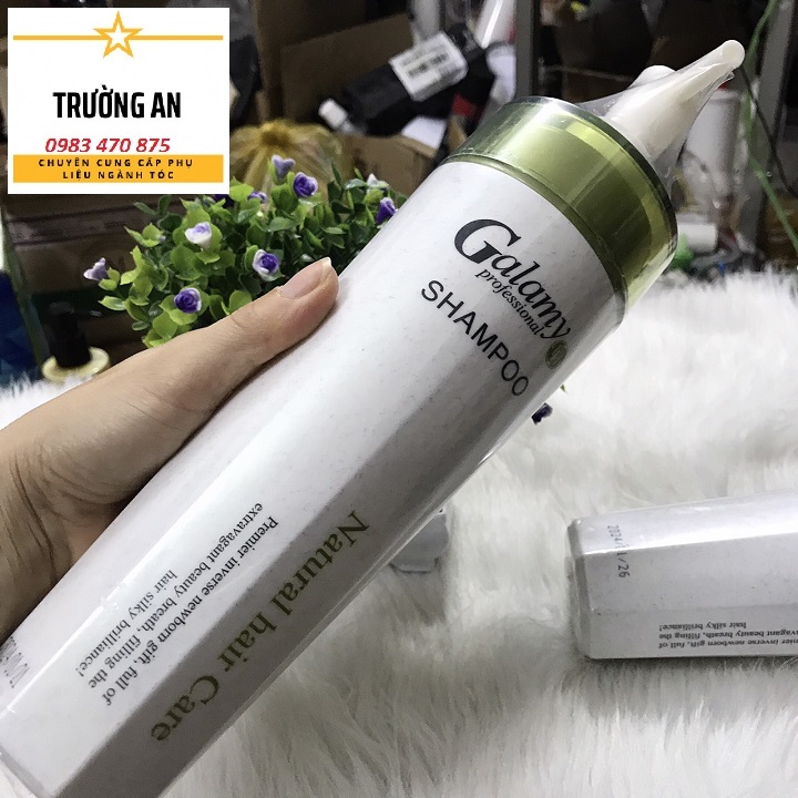 Dầu gội xả Cặp Galamy Maca Oil 800mlx2