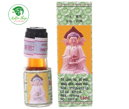 Dầu Gió Phật Linh Trường Sơn Chai 1,5ml/5ml
