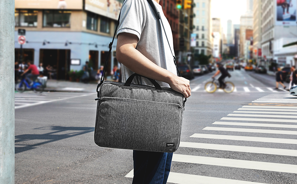 Túi đeo chéo Nam/TOMTOC (USA) SHOULDER BAG (A51) đựng laptop 13.3