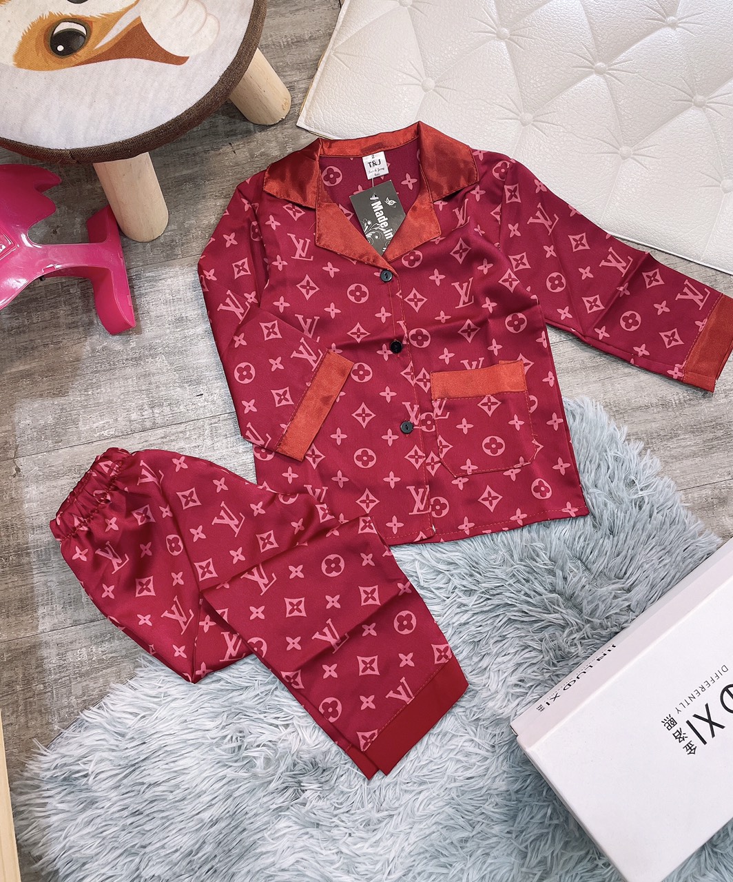 bộ pizama dài sz 9-22kg