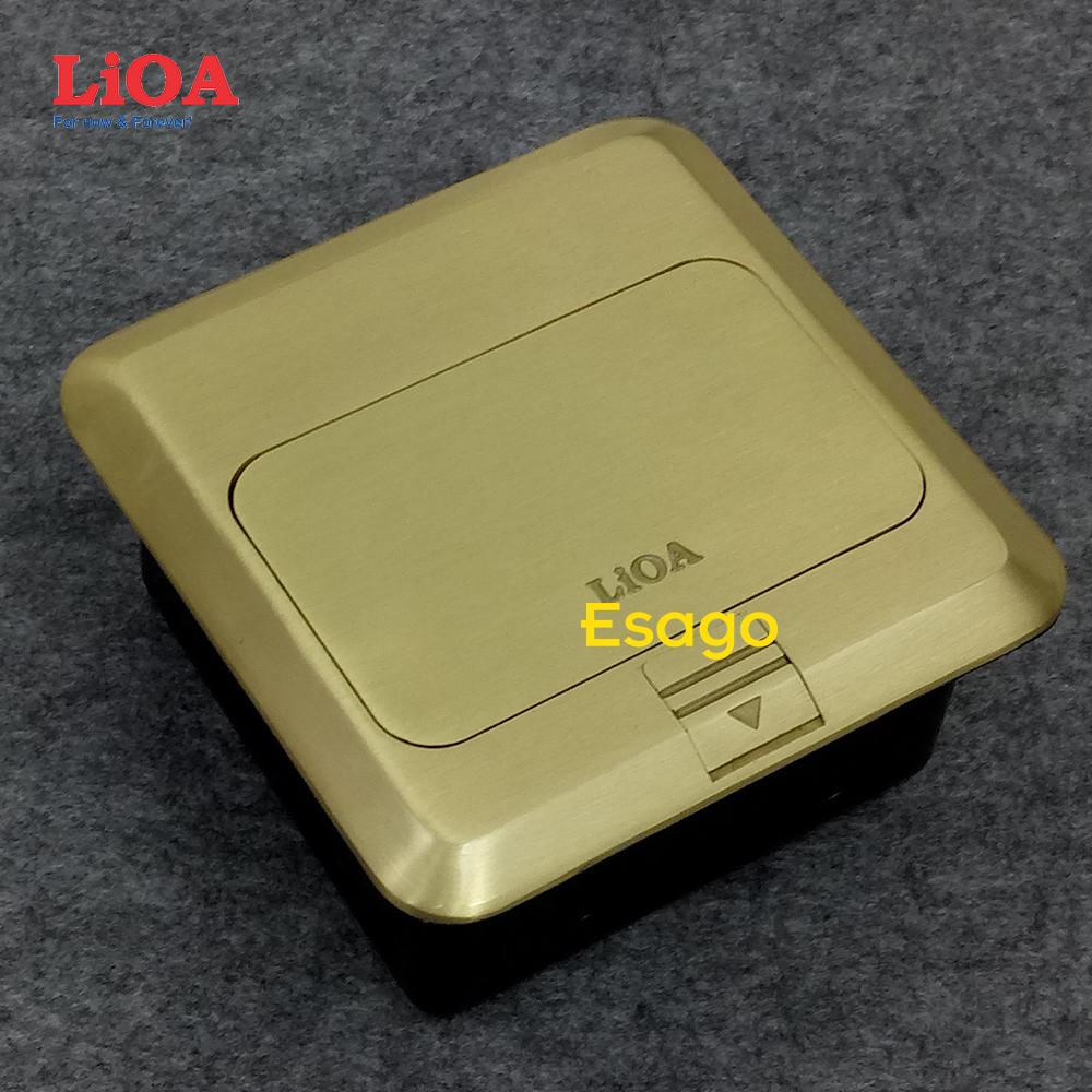 Ổ cắm âm sàn loại vuông LiOA