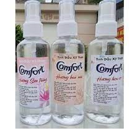Tinh dầu xịt thơm quần áo hương comfort 100ml