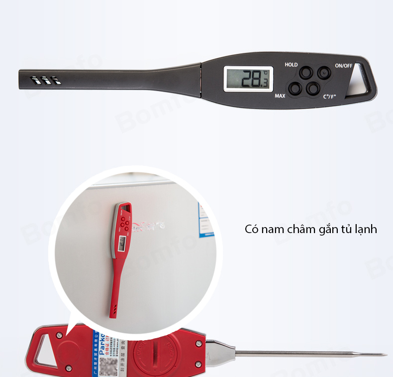 Nhiệt kế thực phẩm nhà bếp đo nhiệt độ thực phẩm
