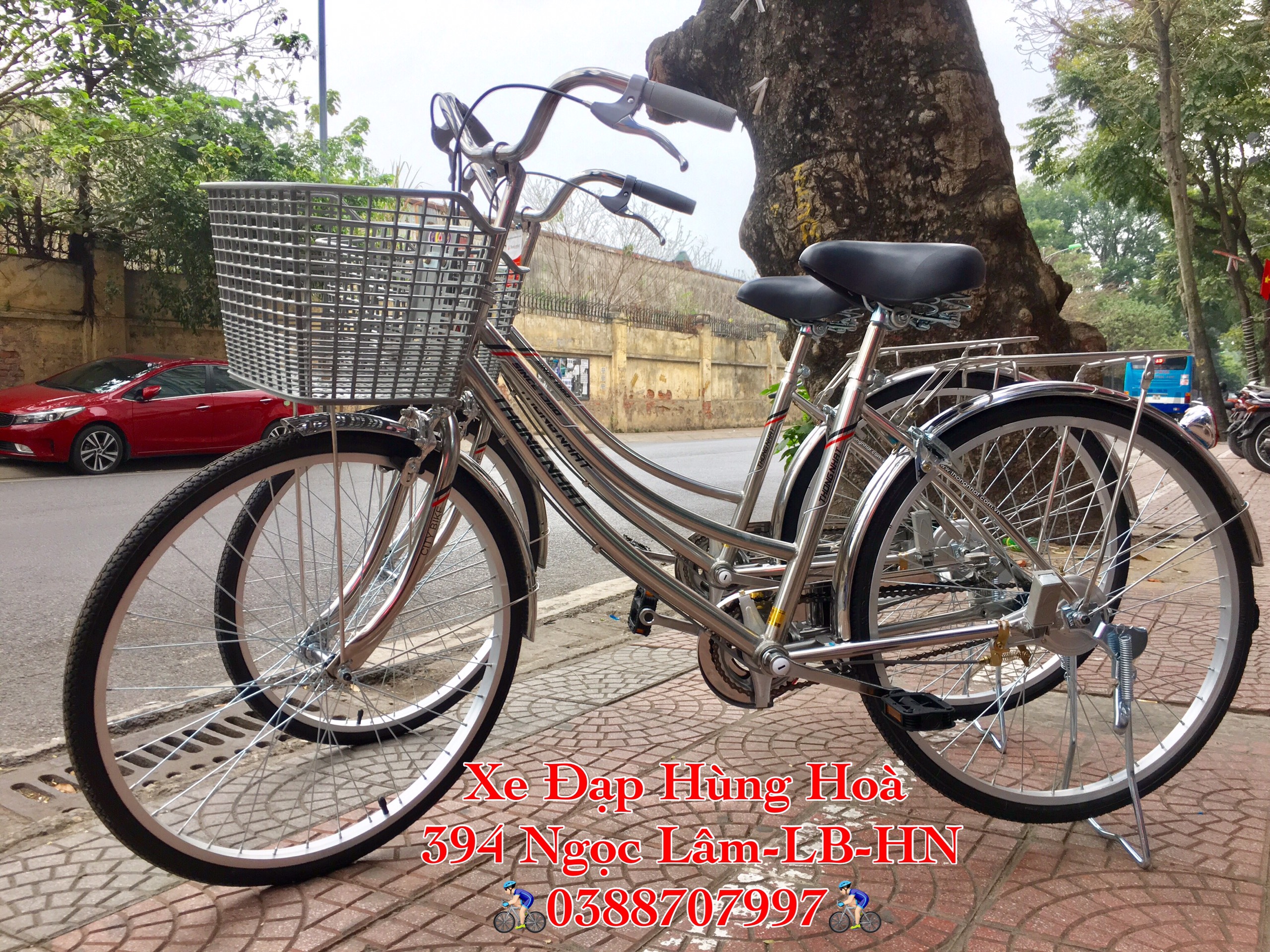 Xe đạp Mini inox cỡ 24″ ( TN 219-05-24” )