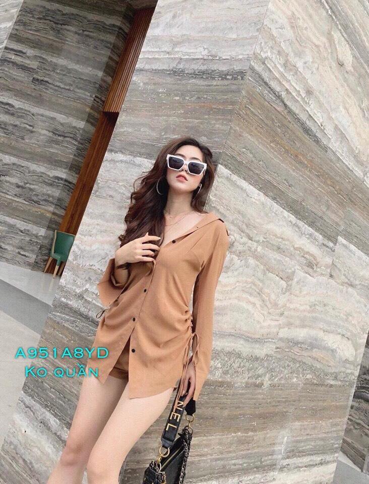 Áo sơ mi thiết kế rút eo cực HOT