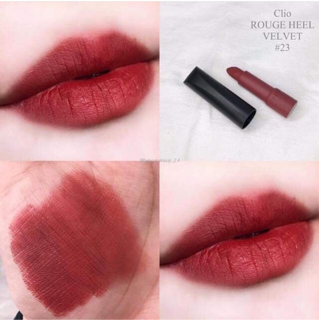 [SẴN] Son Bấm Clio Rouge Heel Velvet.