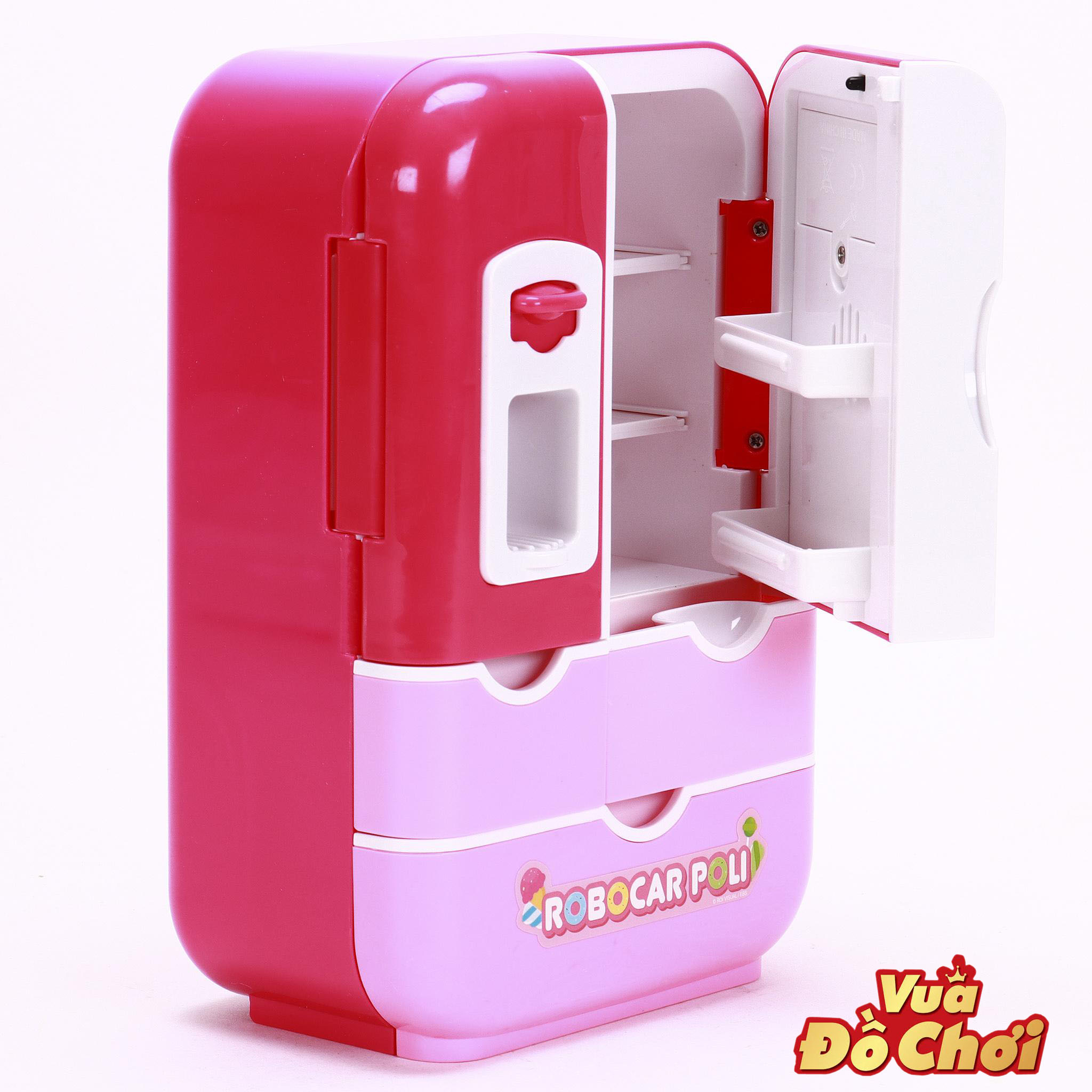 Đồ Chơi Tủ Lạnh Mini Đựng Đồ Ăn