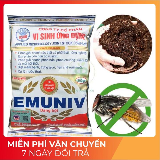 Chế phẩm sinh học emuniv 200g