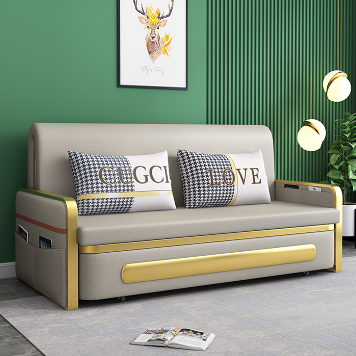 Giường sofa thông minh gấp gọn thành ghế sofa, sofa bed, giường ngủ thông minh kết hợp ghế sofa 2 trong 1