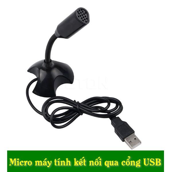 Micro (microphone) USB dùng cho máy tính laptop chống nhiễu VMIC-Ver2